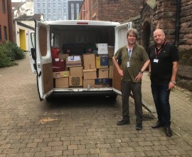 Students, staff and associates of Liverpool Hope University donated thousands of books to prisoners at HMP Liverpool.